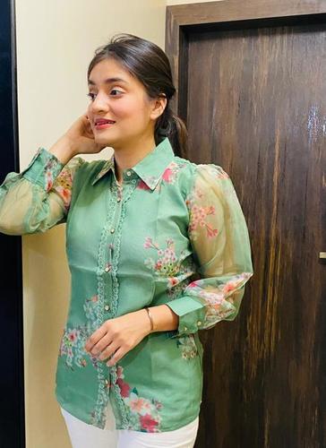 Fancy Printed Top Collection Size: Medium