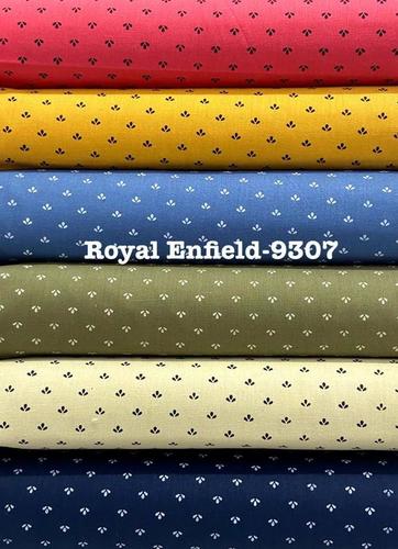 बहु-रंग प्रिंटेड शर्टिंग फैब्रिक