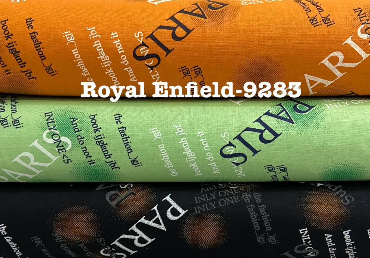 Multicolor Printed Shirting Fabric - Cotton Blend, 44" Width, 150 Gsm | Ideal For Royal Enfield Shirts And Apparel, Available In Multiple Colors And Patterns