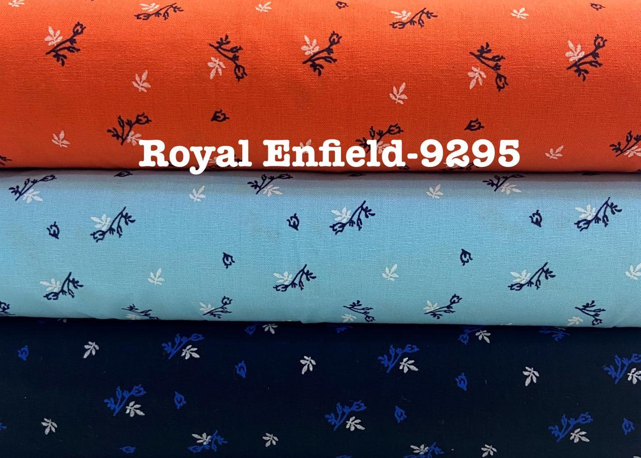 Multicolor Printed Shirting Fabric - Cotton Blend, 44" Width, 150 Gsm | Ideal For Royal Enfield Shirts And Apparel, Available In Multiple Colors And Patterns