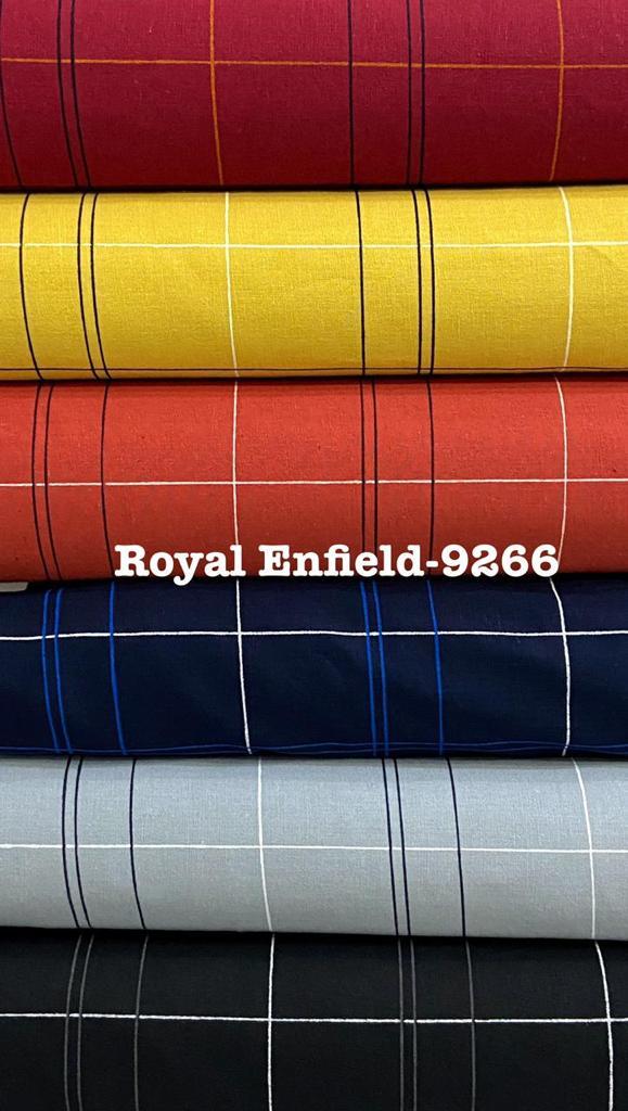 Cotton Printed Shirting Fabric - Cotton Material, Various Sizes, Multiple Colors & Patterns | Crafted For Sophisticated Men's Attire