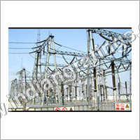 Substation Tower - Mild Steel, Height 15-50 Feet, Thickness 8-15 mm | Polished Surface, Engineered for Overhead Power Line Support