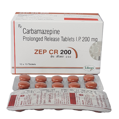 Carbamazepine Extended Release Tablets - 200mg | Schizophrenia Treatment, Bipolar Disorder Support, Adult and Elderly Suitable, Store in Cool Dry Place