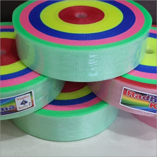 Five Colors Plastic Virgin Niwar - Plastic Material, Multicolor, Plain Style | Ideal for Bag Making, Features a Plain Texture
