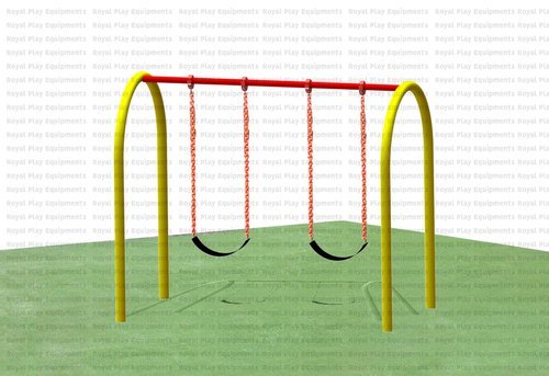 Children Swing - 7ft Height, 8ft Width | Superior Quality FRP Material, Sturdy Structure, Precision Design for Enhanced Durability