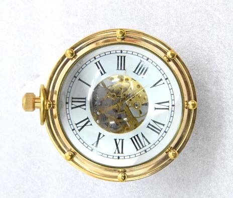 Brass Table Top Machenical Clock