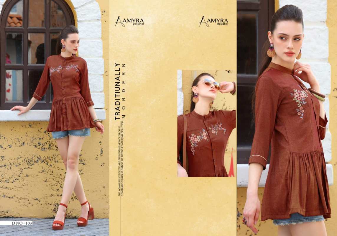 Fancy Rayon Top Collection Size: Medium