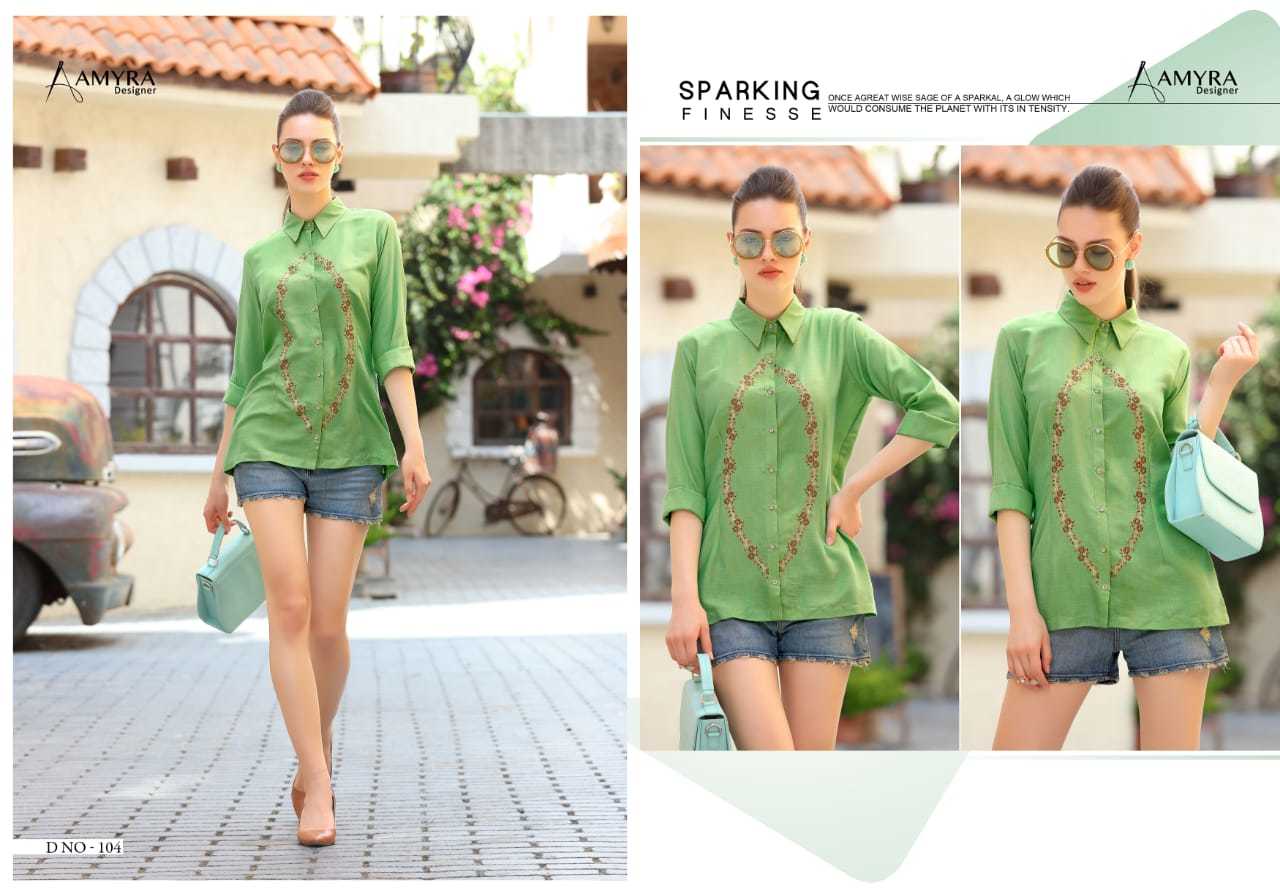 Fancy Rayon Top Collection Size: Medium