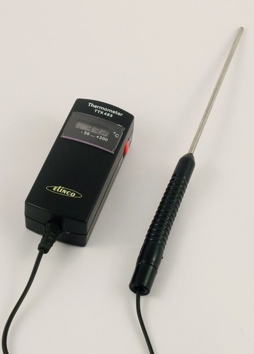  Ttx - 483 डिजिटल थर्मामीटर तापमान सीमा: -200 से +200 डिग्री C