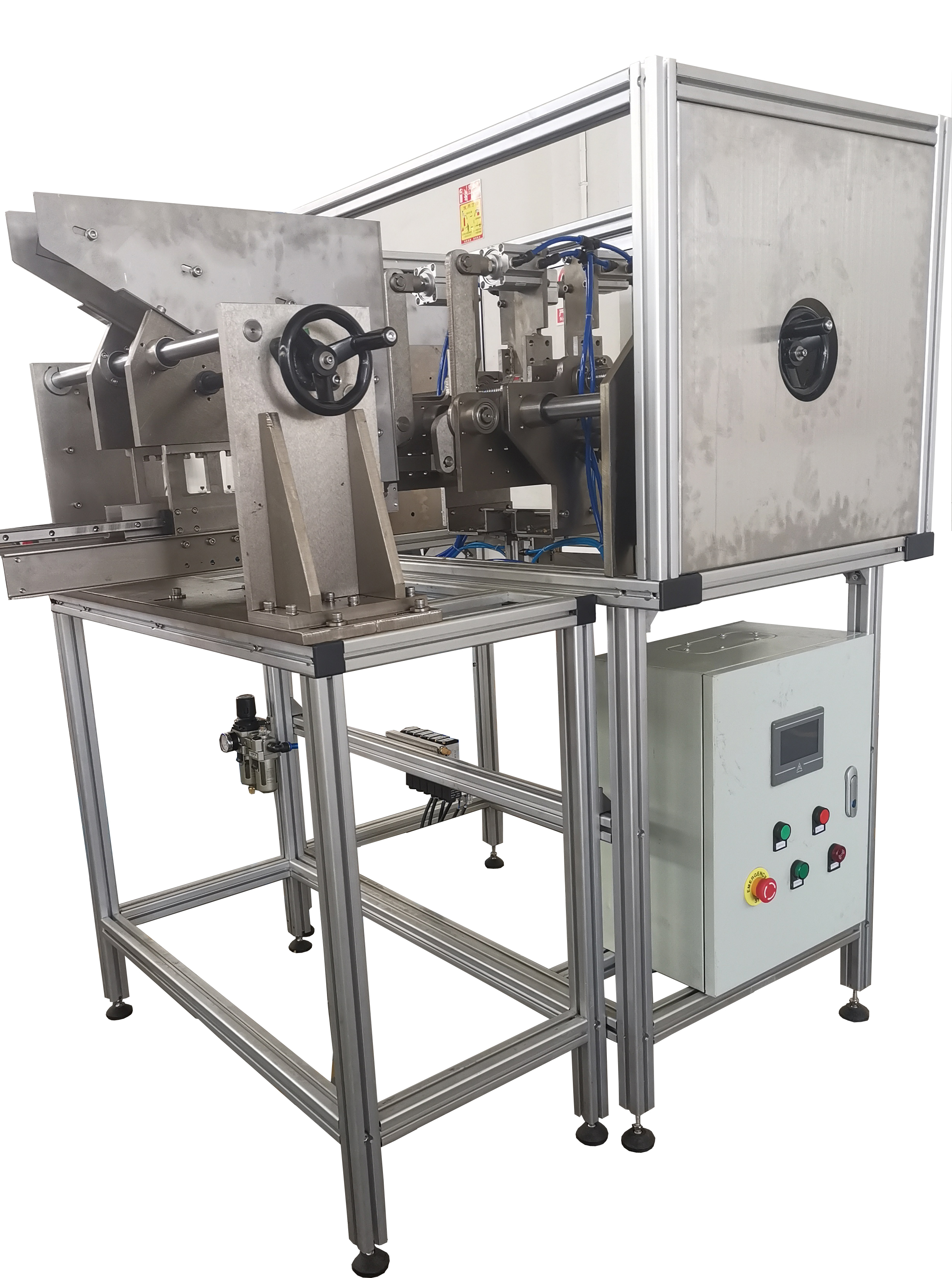 Grey Fully Automatic Notch Cutter Machine
