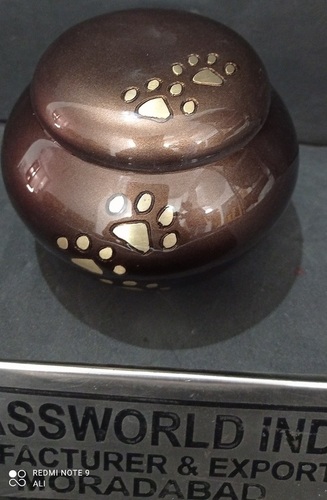 ब्रास ब्राउन पेट ओडिसी कलश अंतिम संस्कार की आपूर्ति