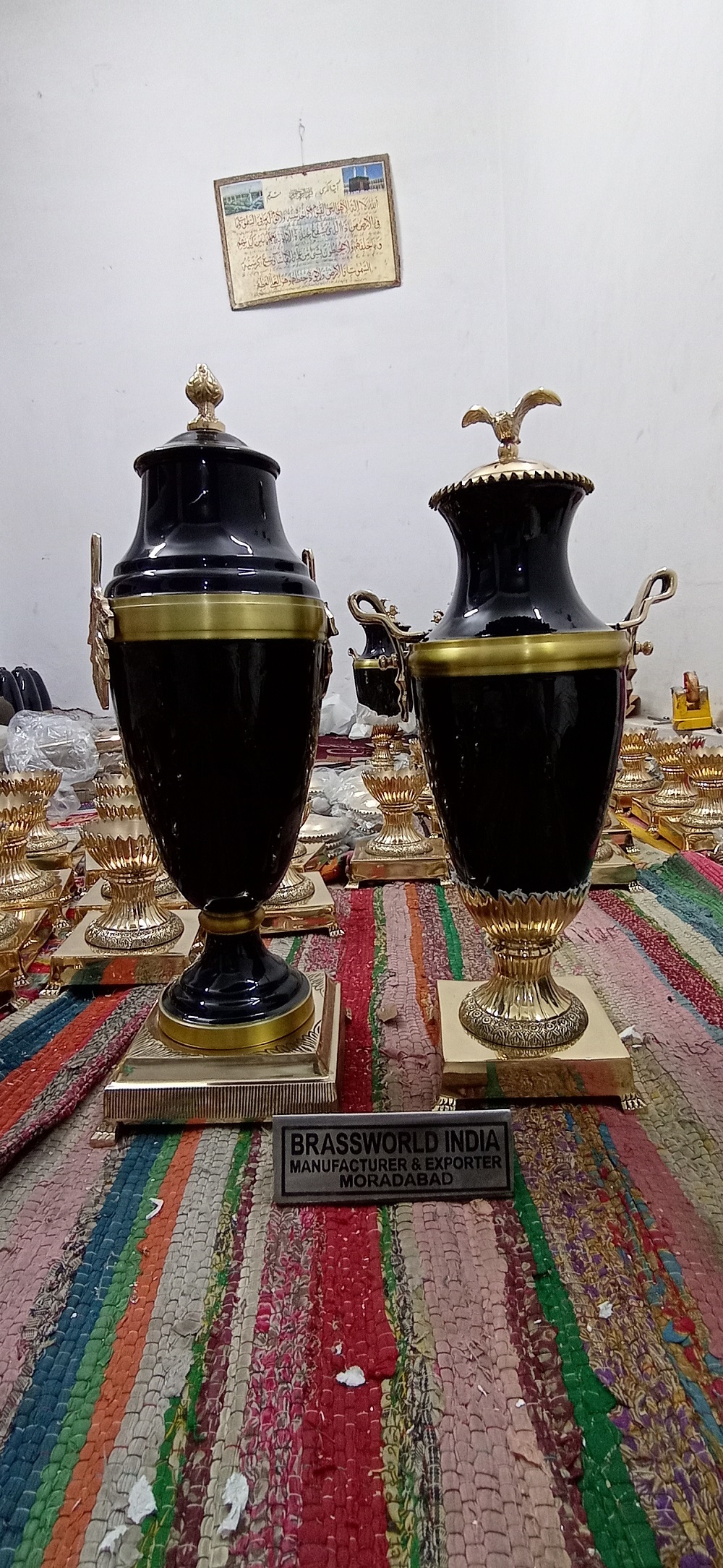Brass Cremation Urn Manufacturer From India