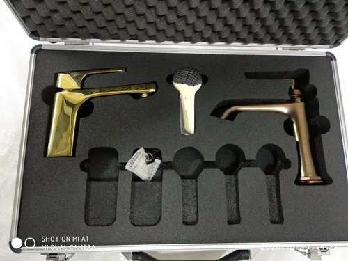 Black Aluminium Flight Case For Bath Fittings