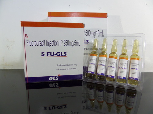 5-fluorouracil Injection - Liquid Form, 1 Injection Per Pack | Anti-cancer Treatment For Precancerous And Malignant Growths, Requires Doctor's Supervision, Store In Cool, Dry Place