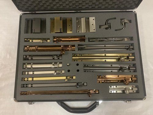 Black Aluminium Flight Case For Furniture Fittings