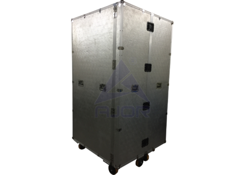  ब्लैक ड्रॉअर फ्लाइट केस