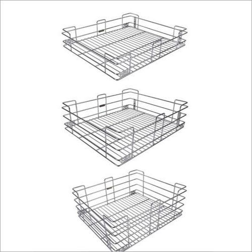 Plain Kitchen Basket - Versatile Wire Design, Essential for Organizing Kitchen Items Efficiently