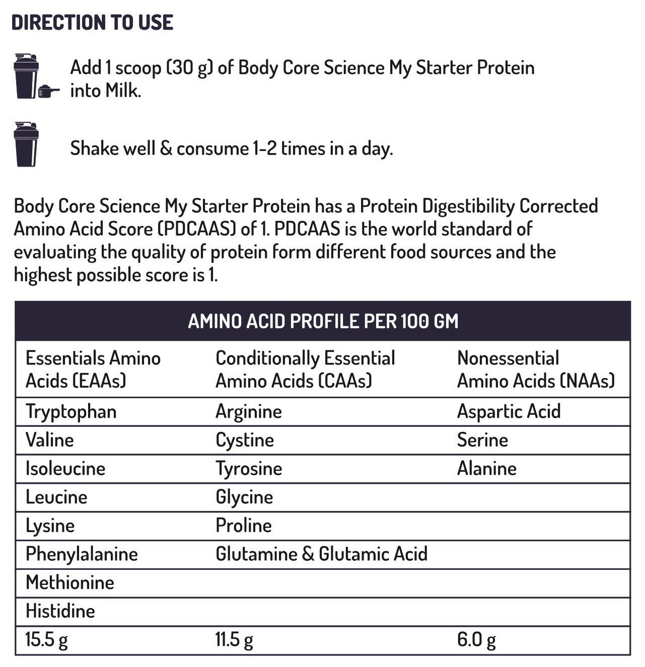 Bcs 1 Kg Chcolate Flavoured My Starter Protein Dosage Form: Powder
