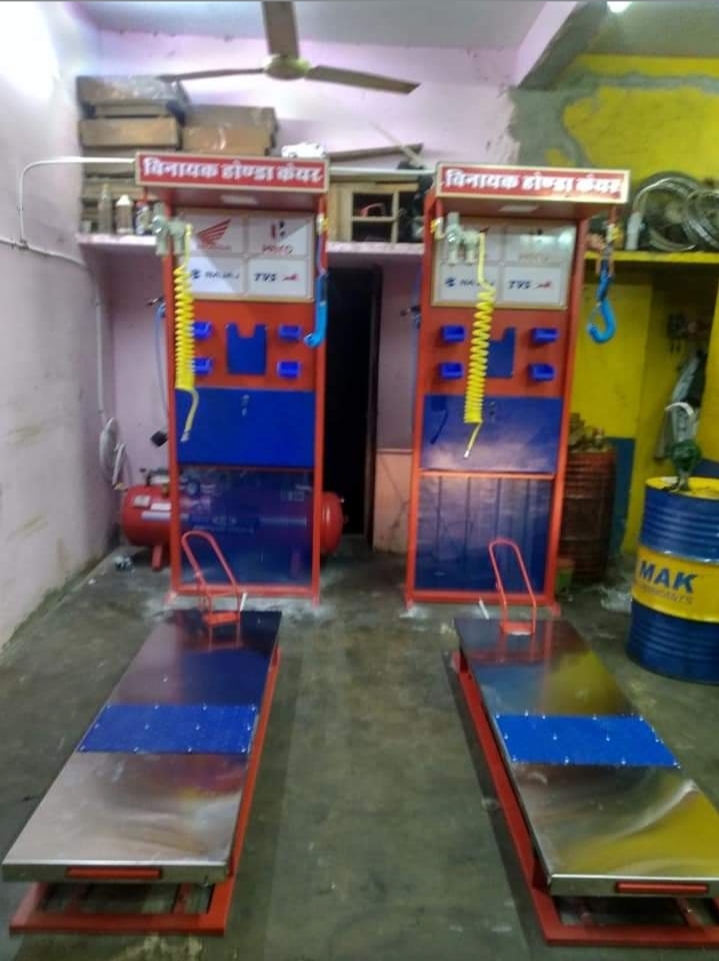 Manual Electric Hydraulic Bike Ramp Lift