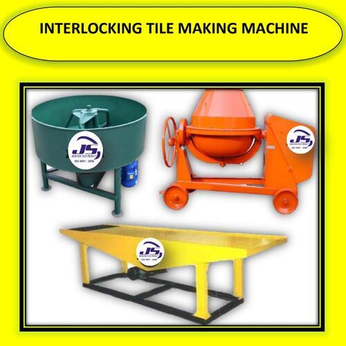 Interlocking Tile Making Machine Industrial