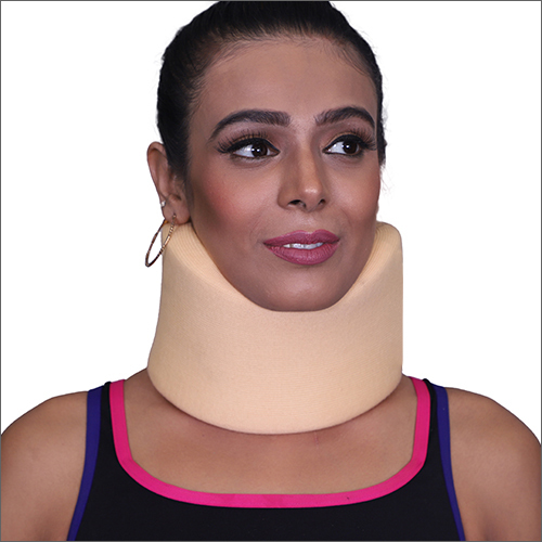 Soft Cervical Collar - Cotton Material | Foldable Design for Enhanced Neck Support