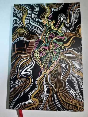 Designer Diaries - Premium Leather, A5 Size, Elegant Black, Classic Journal with Eco-Friendly Paper