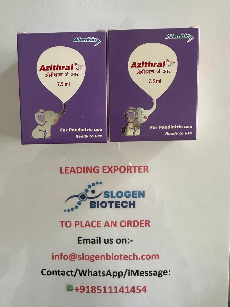 एज़िथ्रोमाइसिन ड्राई सिरप सामान्य दवाएं