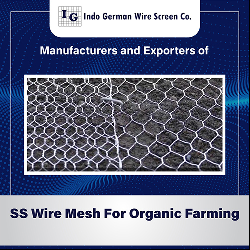 Ss Wire Mesh For Organic Farming Application: Filters