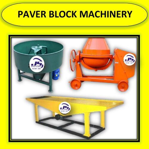 Paver Block Making Machine - 2 HP 3 Phase | 220-240 Volt, 1 Year Warranty, Industrial Use