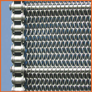 Steel Food Conveyor Belt