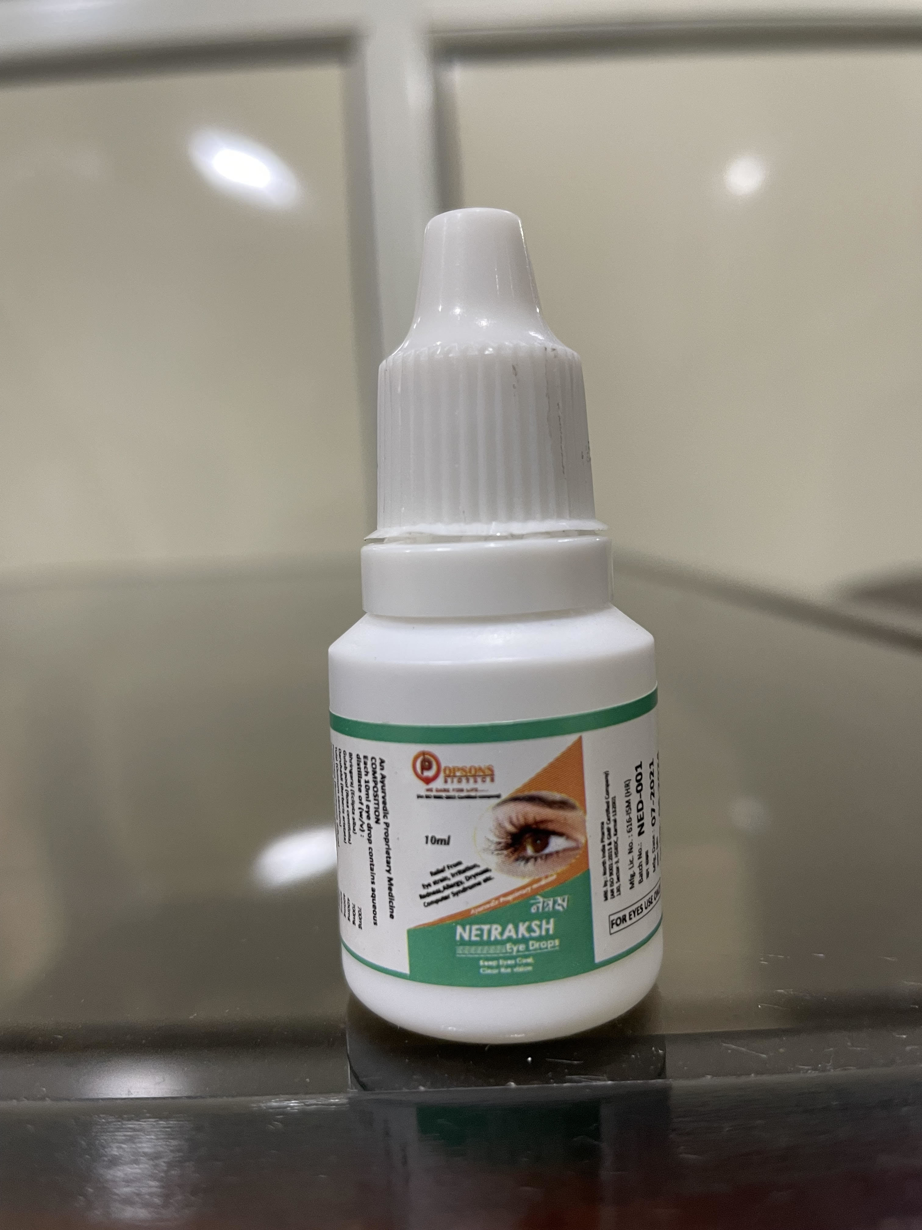 Netraksh Eye Drop 10 Ml Age Group: Suitable For All