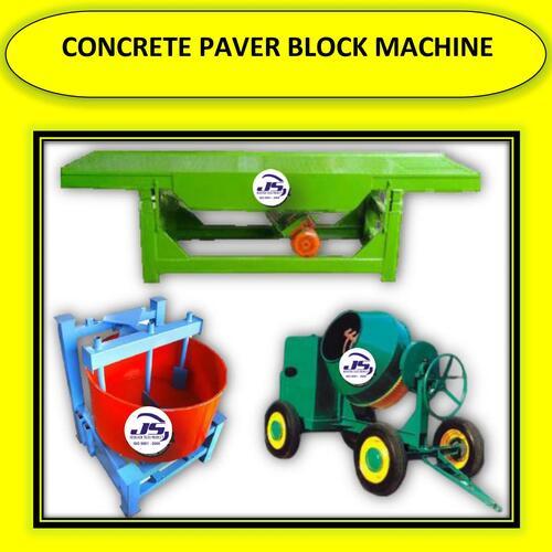 Concrete Paver Block Machine Power: 2 Hp 3 Phase Horsepower (Hp)