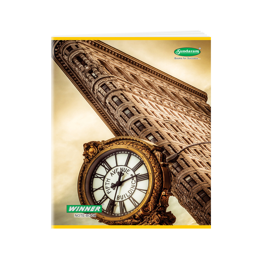 Note Book Single Line 380 Pages Center Stiched