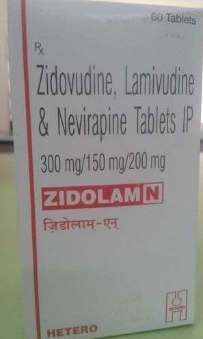 Zidovudine, Lamivudine और Nevirapine Tablets Ip