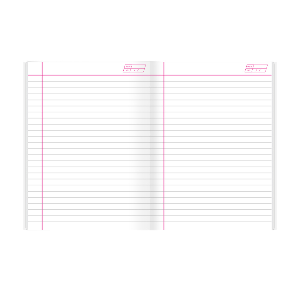Note Book - Paper, 15.5 X 19 Cm | Soft Cover, Center Pinning, 32 Pages For School, College, And Personal Use