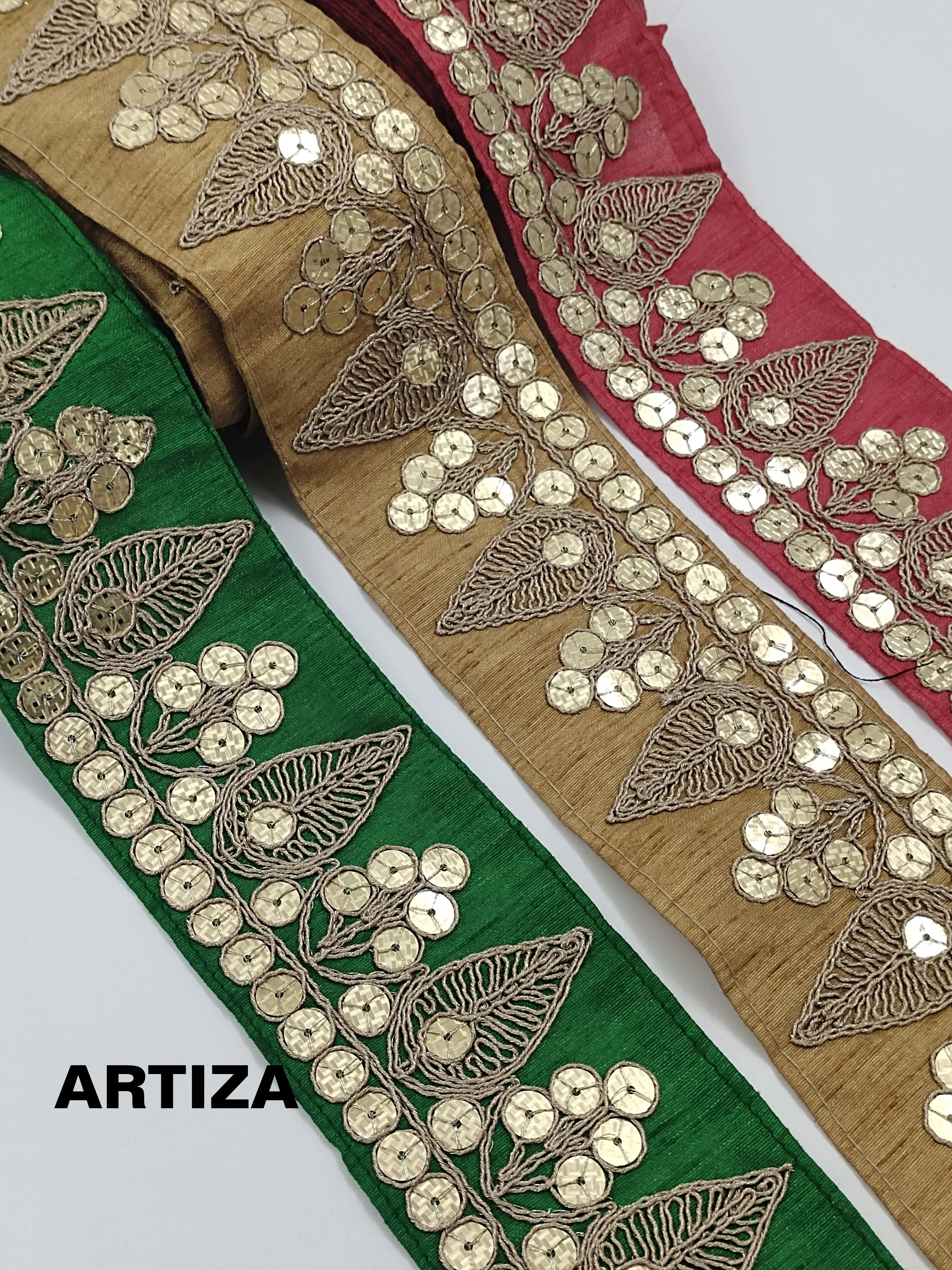 Fancy Jari Border - Color: All