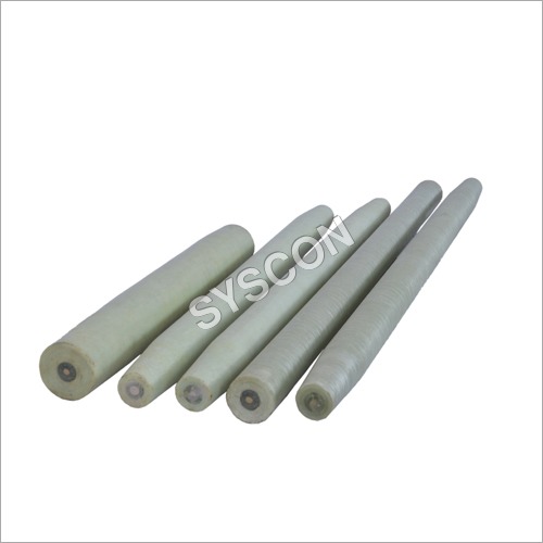 FRP Shaft Insulator - Off White | Industrial Application, Durable Insulating Material