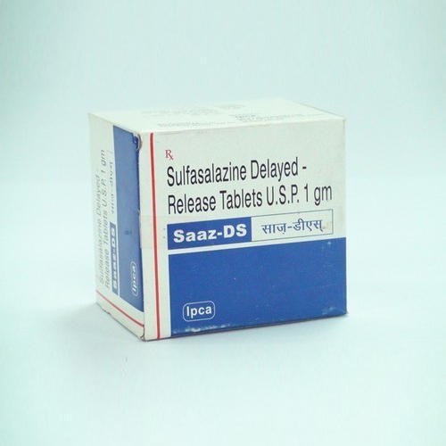 Sulfasalazine Tablets - Delayed-Release Anti-Inflammatory Treatment for Rheumatoid Arthritis | Helps Reduce Joint Pain, Swelling, and Stiffness, Suitable for Adults and Women