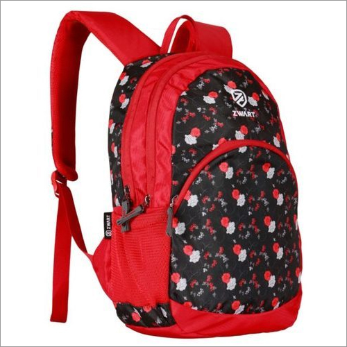 ब्लैक 3 ज़िपर स्कूल बैग