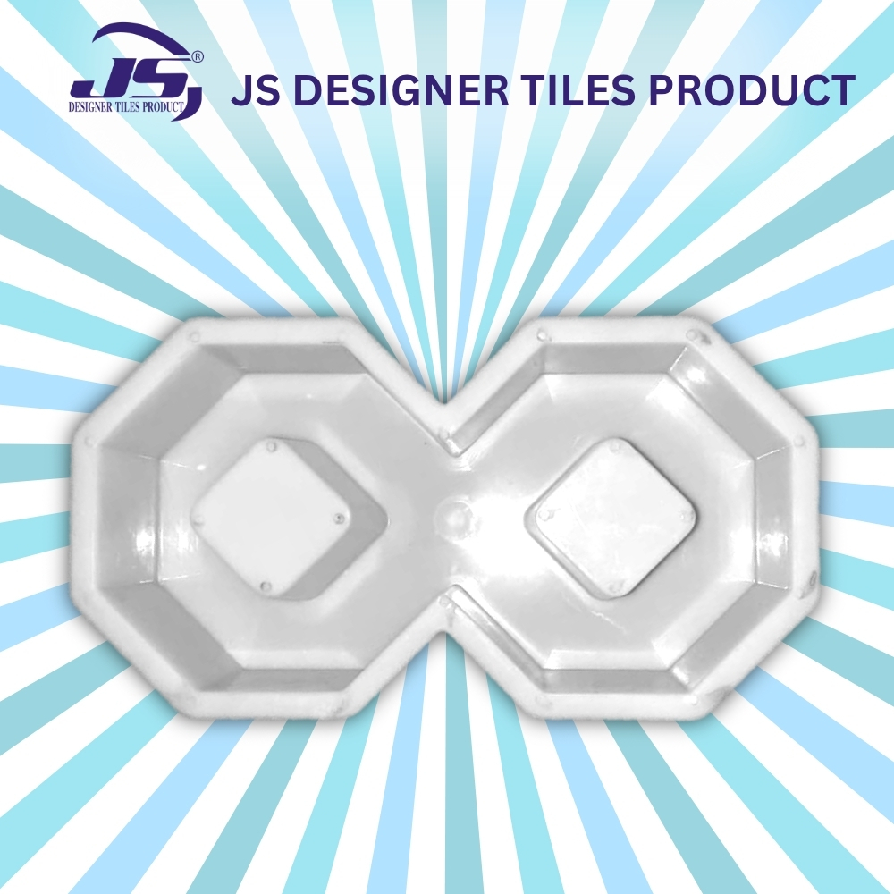 BLOCK PAVING MOULDS - Synthetic Silicone Plastic , Gray & Red Color, Mould Life: 1-2 Years, Ideal for Paver Block Production