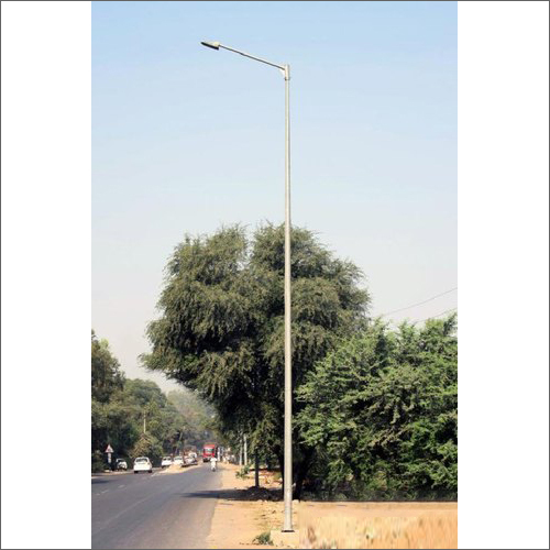 8 Meter GI Octagonal Street Light Pole