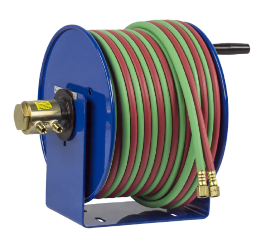 Auto Rewind Gas Hose Reel - Color: Any