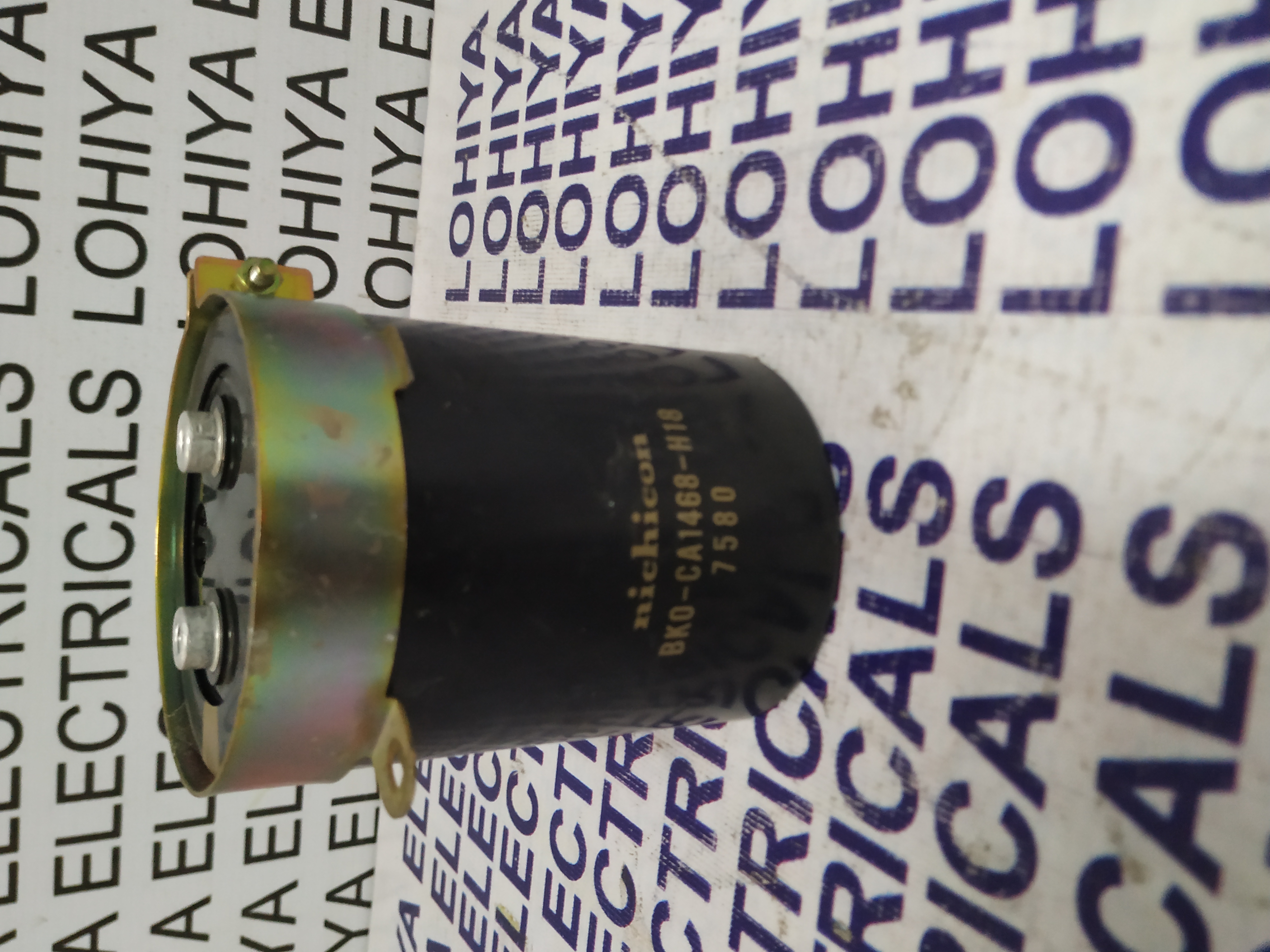 Nichicon Capacitors - Aluminium Material, 220v Input Voltage | Ideal For Power Supplies, Ups Systems, Motor Control Circuits, Single Phase, 16 To 450v Output Power, 50hz Output Frequency
