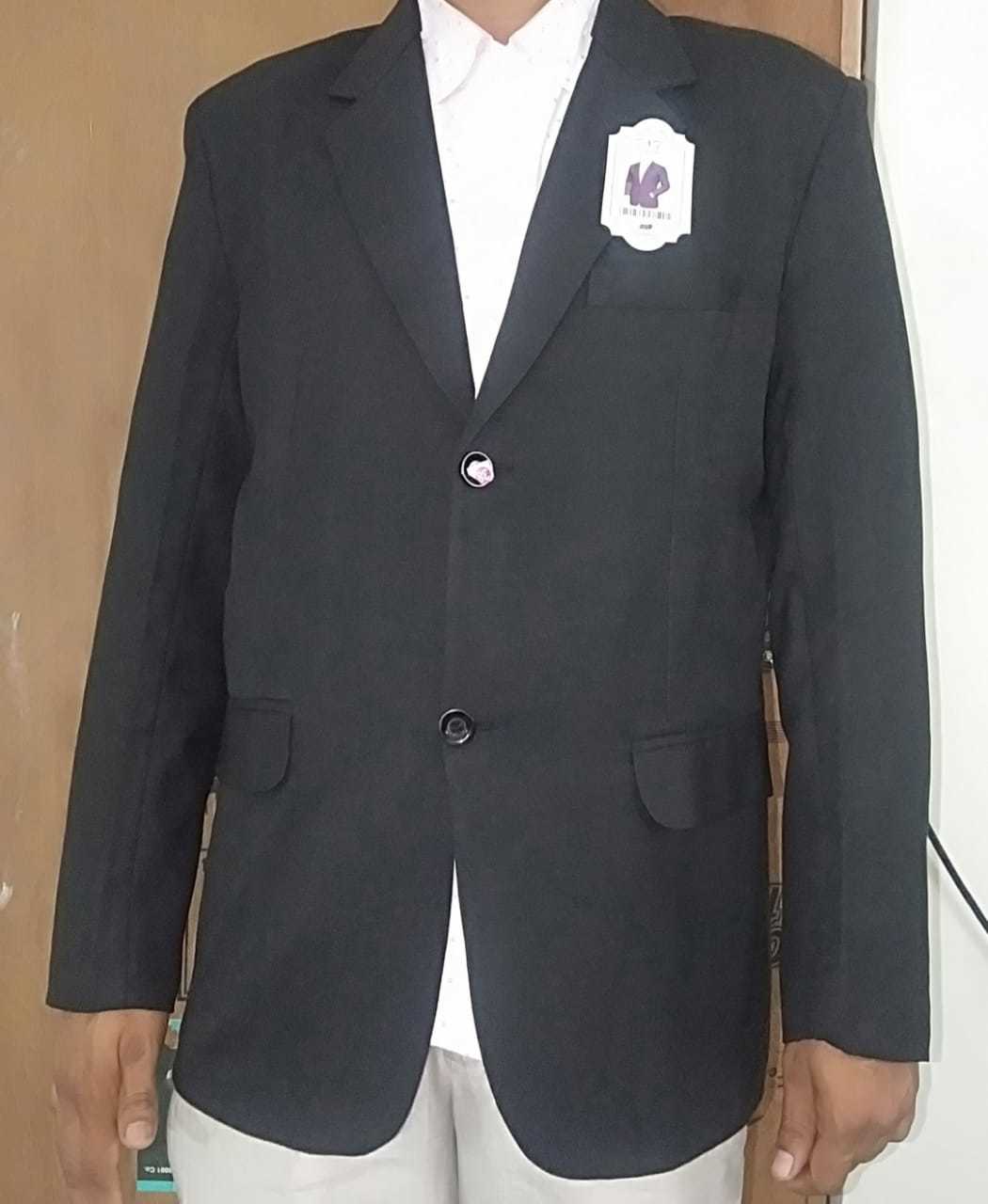 Uniform Blazer - Woolen, Sizes Xs To Xl, Colors Navy Blue, Black, Green, Red, Coffee | Features: Anti-wrinkle, Dry Cleaning, No Fade, Long Sleeves