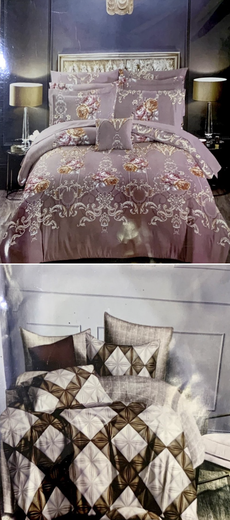 Cotton Double Bed Sheet - Full Size, Multi Color Printed Design | 100% Cotton, Soft, Washable, Includes 2 Matching Pillow Covers