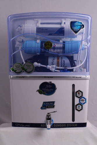 KT Grand Oxysure RO Cabinet - Plastic Material, 24-36 Volt Voltage | 1-Year Warranty, Ideal for River Water Purification