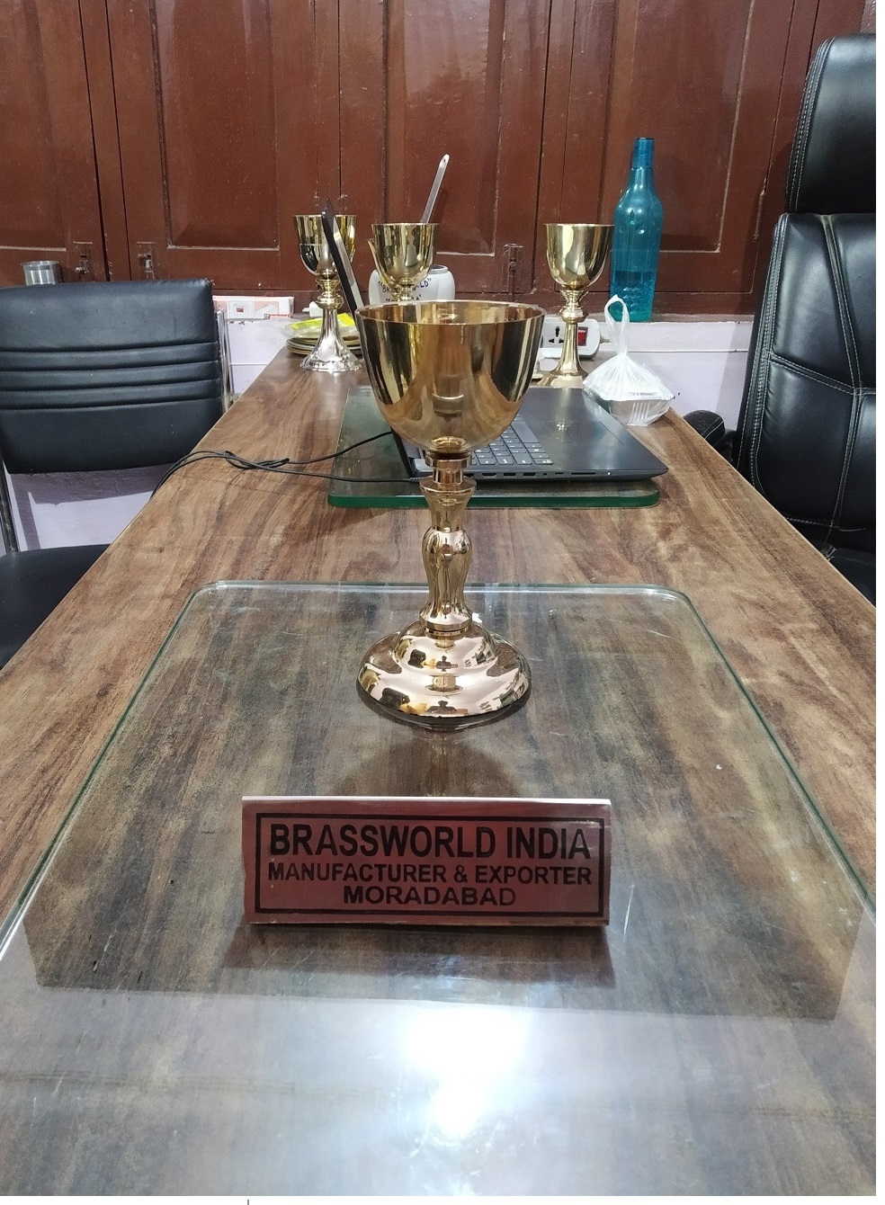 Brass Polished Chalice And Paten Church Supplies