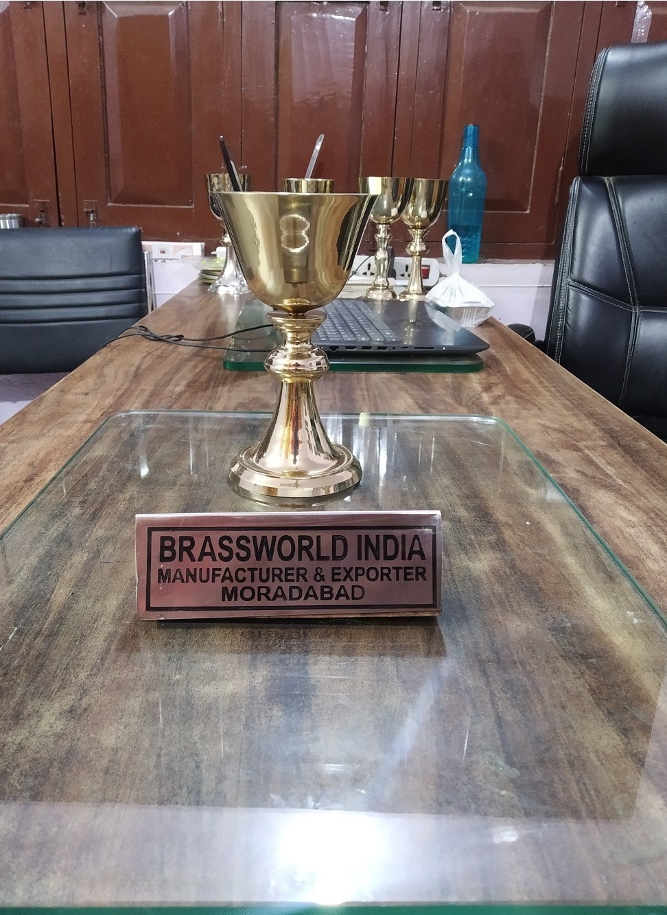 Brass Engraved Silver Chalice By Brassworld India Church Supplies
