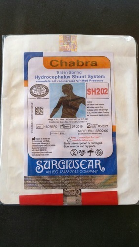 Hydrocephalus Shunt System Use: Hospital