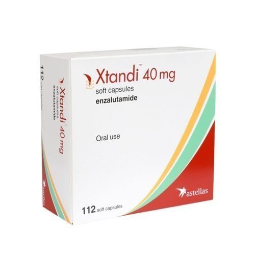 Xtandi Capsule - Enzalutamide Formulation for Prostate Cancer Treatment | Dosage as Directed by Doctor, Cool and Dry Storage Recommended